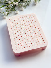 Load image into Gallery viewer, 3D Printed Stud Earring Holder for UV Resin Coating | 3D Printed Earring Drying Stand
