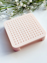 Load image into Gallery viewer, 3D Printed Stud Earring Holder for UV Resin Coating | 3D Printed Earring Drying Stand

