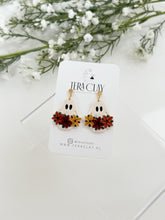 Load image into Gallery viewer, The Floral Ghost Dangles (also in silver)
