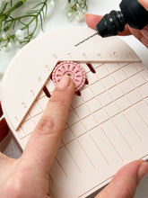 Load image into Gallery viewer, 3D Printed Precision Earring Drill Guide Tool
