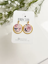 Load image into Gallery viewer, The Coquette Bat Round Dangles

