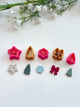 Load image into Gallery viewer, Christmas Stud Pack 2026 Polymer Clay Cutters PCC1928
