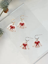 Load image into Gallery viewer, The Christmas Bow Sweater in Ivory (also in silver)
