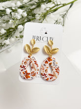 Load image into Gallery viewer, The Leafy Fall Dangles (also in silver)
