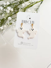 Load image into Gallery viewer, The Cutie Ghost Dangles (also in silver)
