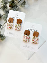 Load image into Gallery viewer, The Holly Berry Squares (also in silver)
