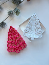 Load image into Gallery viewer, Christmas Tree Folk Art Trinket Dish/Coaster Clay Cutter PCC1916
