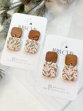 Load image into Gallery viewer, The Holly Berry Squares (also in silver)
