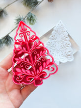 Load image into Gallery viewer, Christmas Tree Folk Art Trinket Dish/Coaster Clay Cutter PCC1916
