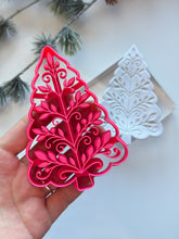 Load image into Gallery viewer, Christmas Tree Folk Art Trinket Dish/Coaster Clay Cutter PCC1916
