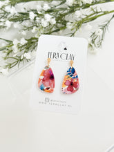 Load image into Gallery viewer, The Red Flower Organic Triangles (also in silver)
