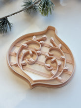 Load image into Gallery viewer, Folk Art Christmas Ornament Trinket Dish/Coaster Clay Cutter PCC1878
