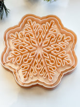 Load image into Gallery viewer, Snowflake #3 Trinket Dish/Coaster Clay Cutter PCC1893
