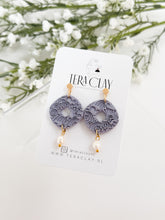 Load image into Gallery viewer, The Textured Pearl Dangles

