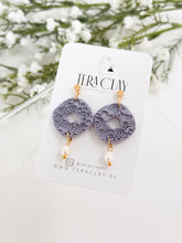Load image into Gallery viewer, The Textured Pearl Dangles
