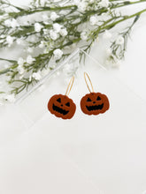 Load image into Gallery viewer, The Jack-o-Lantern Hoops (also in silver)
