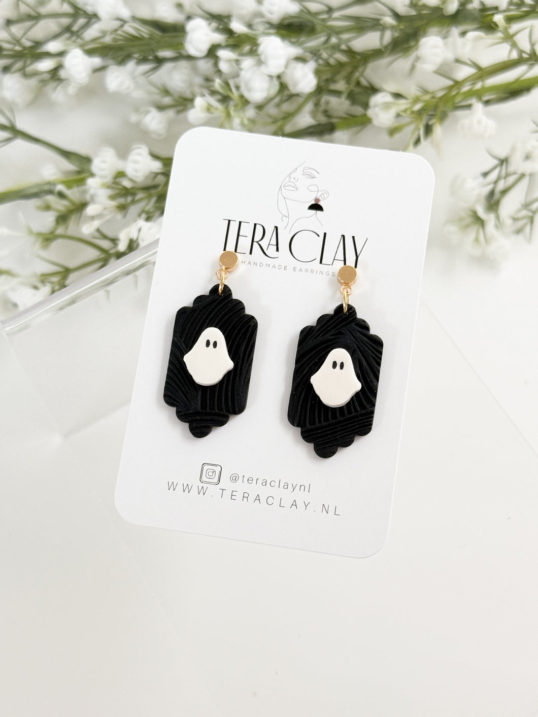 The Spooky Ghost Dangles (also in silver)
