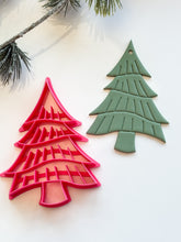 Load image into Gallery viewer, Wavy Christmas Tree Ornament Polymer Clay Cutter PCC1905
