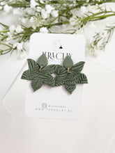 Load image into Gallery viewer, The Duo Leafy Dangles (also in silver)

