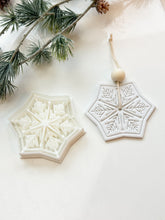 Load image into Gallery viewer, Snowflake #6 Christmas Tree Ornament Polymer Clay Cutter PCC1898
