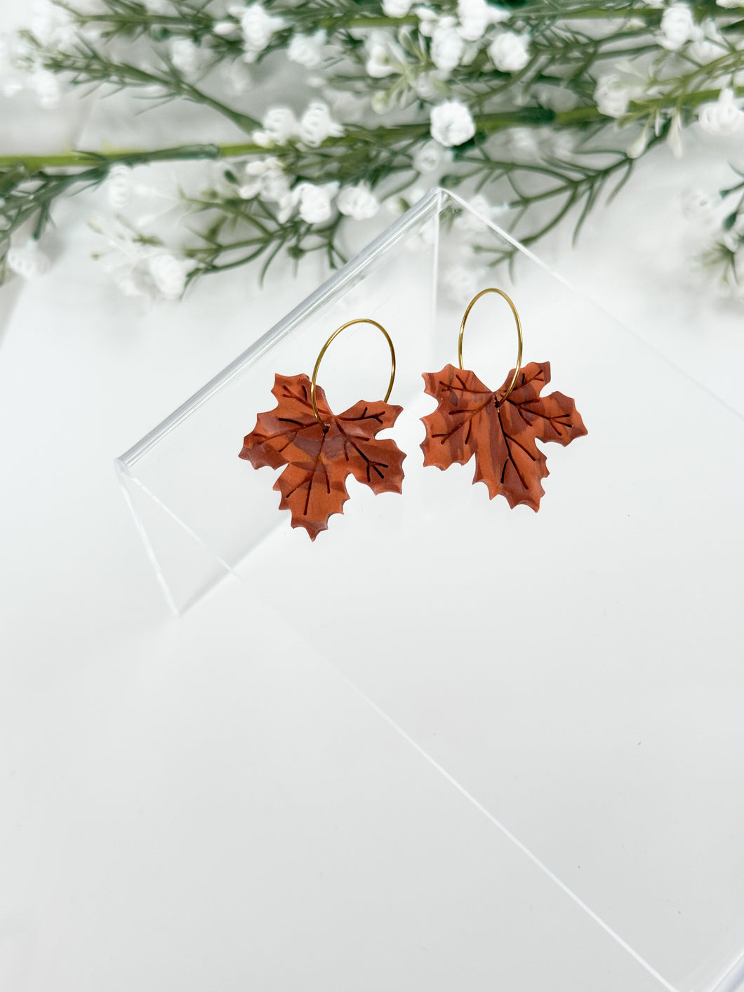The Marbled Maple Leaf (also in silver)