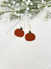 Load image into Gallery viewer, The Classic Pumpkin Hoops (also in silver)
