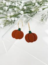 Load image into Gallery viewer, The Classic Pumpkin Hoops (also in silver)
