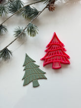 Load image into Gallery viewer, Wavy Christmas Tree Ornament Polymer Clay Cutter PCC1905
