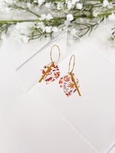 Load image into Gallery viewer, The Autumn Leaves Hoops (also in silver)
