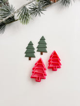 Load image into Gallery viewer, Christmas Tree Irregular Polymer Clay Cutter 2025
