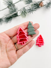 Load image into Gallery viewer, Christmas Tree Irregular Polymer Clay Cutter 2025
