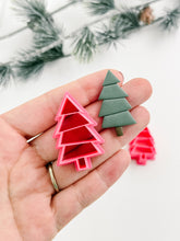 Load image into Gallery viewer, Christmas Tree Irregular Polymer Clay Cutter 2025
