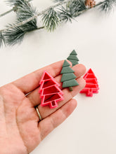 Load image into Gallery viewer, Christmas Tree Irregular Polymer Clay Cutter 2025
