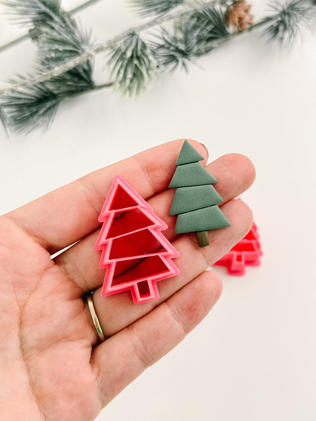 Christmas Tree Irregular Polymer Clay Cutter 2025