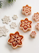 Load image into Gallery viewer, Snowflake #4 Polymer Clay Cutter
