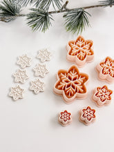 Load image into Gallery viewer, Snowflake #4 Polymer Clay Cutter
