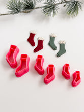 Load image into Gallery viewer, Christmas Stocking #3 Polymer Clay Cutter 2025
