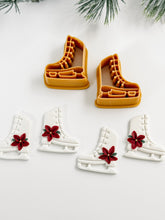 Load image into Gallery viewer, Ice Skates Christmas Polymer Clay Cutter 2025
