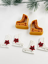Load image into Gallery viewer, Ice Skates Christmas Polymer Clay Cutter 2025
