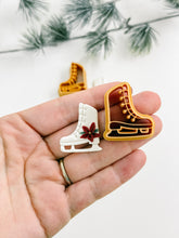 Load image into Gallery viewer, Ice Skates Christmas Polymer Clay Cutter 2025

