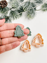Load image into Gallery viewer, Christmas Tree Bezel Polymer Clay Cutter (multiple styles)

