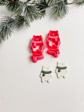 Load image into Gallery viewer, Polar Bear Set Christmas Polymer Clay Cutters 2025
