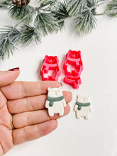 Load image into Gallery viewer, Polar Bear Set Christmas Polymer Clay Cutters 2025
