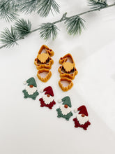 Load image into Gallery viewer, Gnome Set Christmas Polymer Clay Cutters 2025
