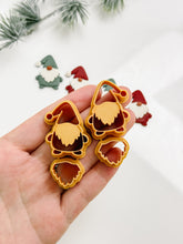 Load image into Gallery viewer, Gnome Set Christmas Polymer Clay Cutters 2025

