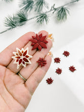 Load image into Gallery viewer, Poinsettia Christmas Flower Polymer Clay Cutter
