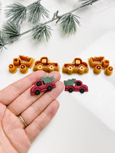 Load image into Gallery viewer, Christmas Tree Truck Set Polymer Clay Cutter 2025

