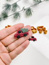 Load image into Gallery viewer, Christmas Tree Truck Set Polymer Clay Cutter 2025
