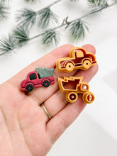 Load image into Gallery viewer, Christmas Tree Truck Set Polymer Clay Cutter 2025
