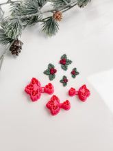 Load image into Gallery viewer, Holly Berry Builder Christmas Polymer Clay Cutter 2025
